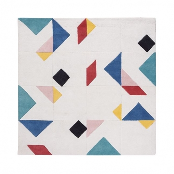 COTTON RUG TANGRAM   -   Lilipinso